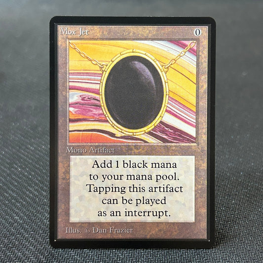 Mox Jet - Limited Edition Beta #263 - No Foil
