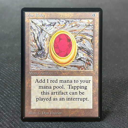 Mox Ruby - Limited Edition Beta #265 - No Foil