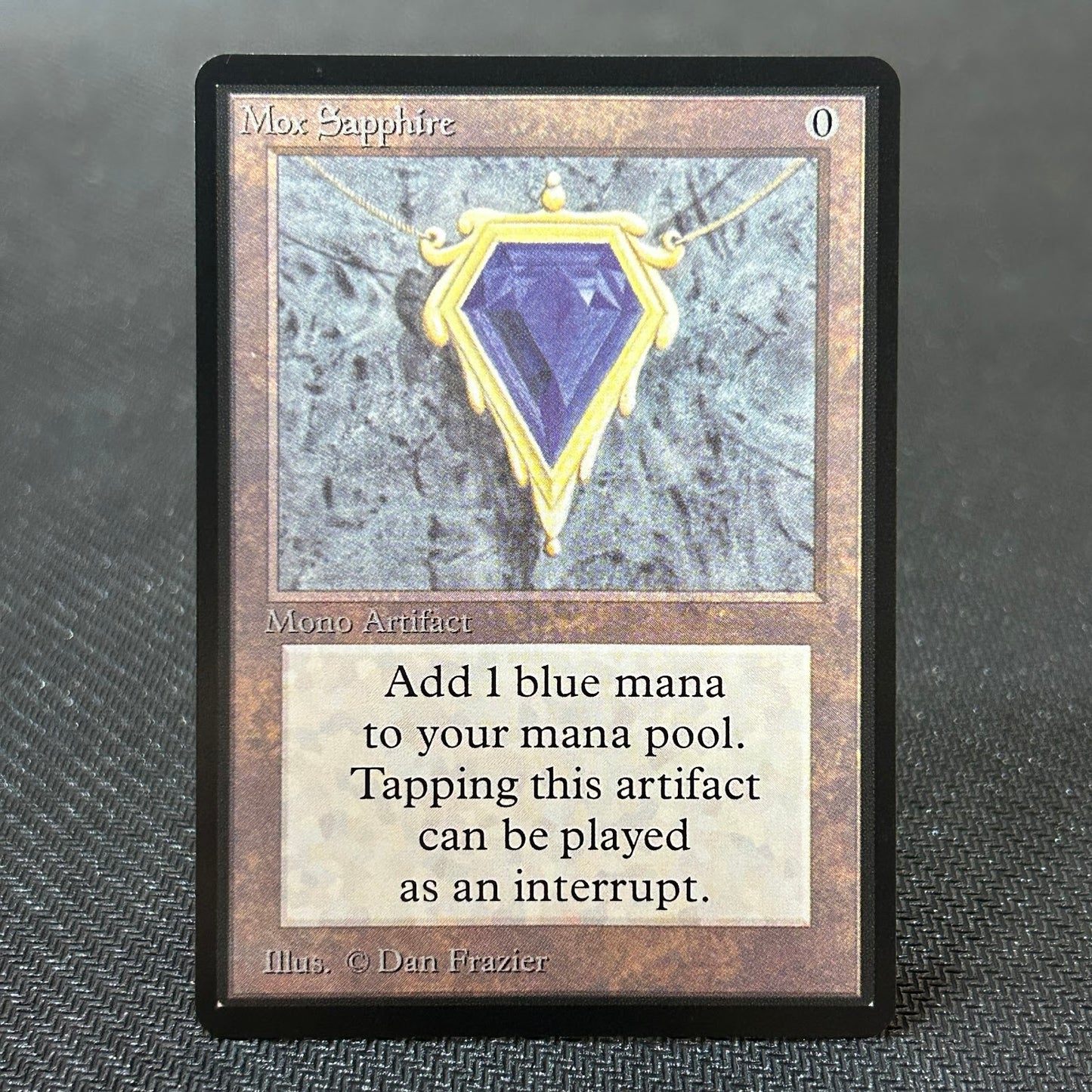 Mox Sapphire - Limited Edition Beta #266 - No Foil