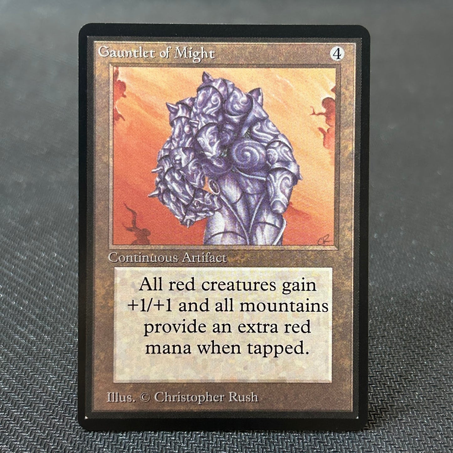Gauntlet of Might - Limited Edition Beta #245 - No Foil