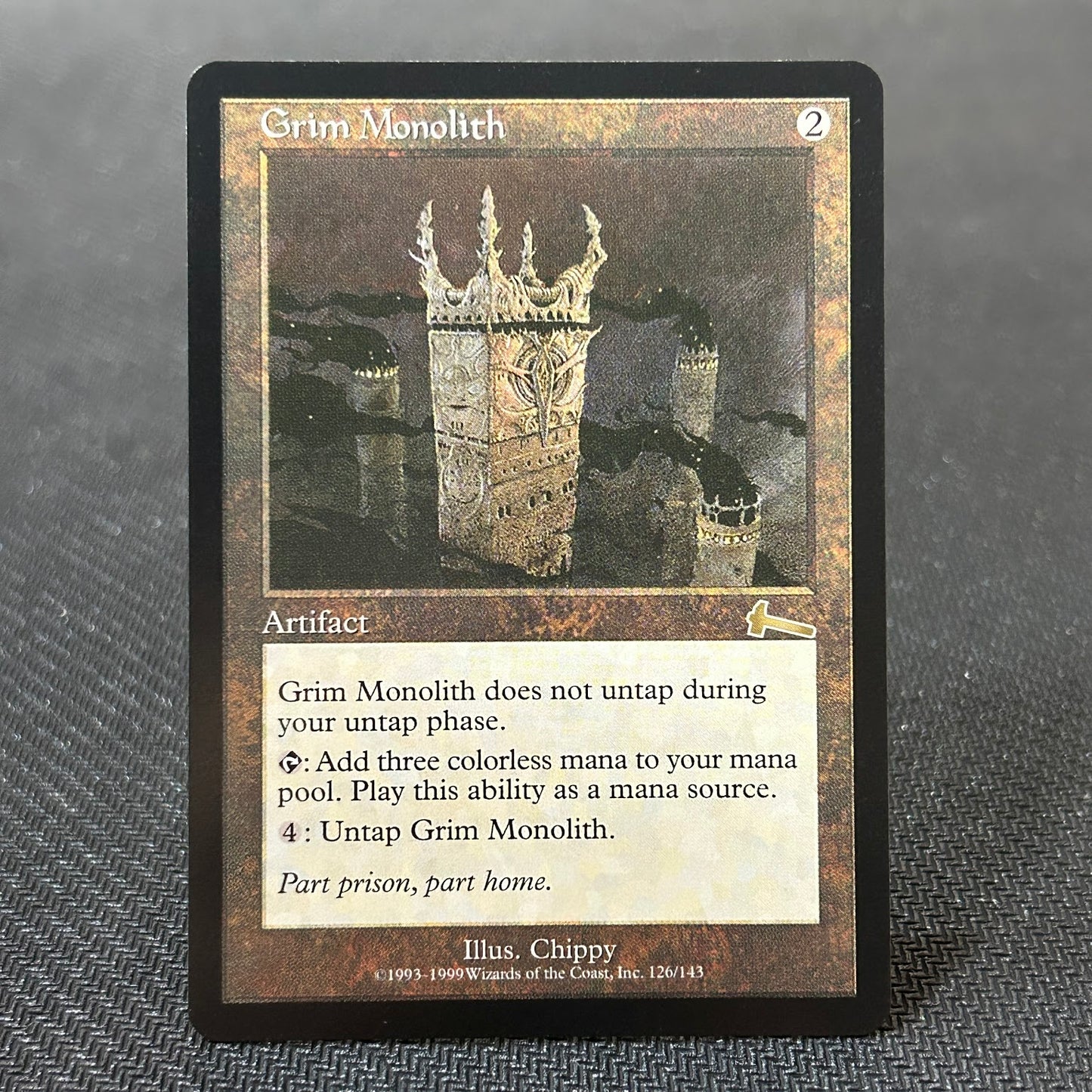Grim Monolith - Urza's Legacy #126 - No Foil