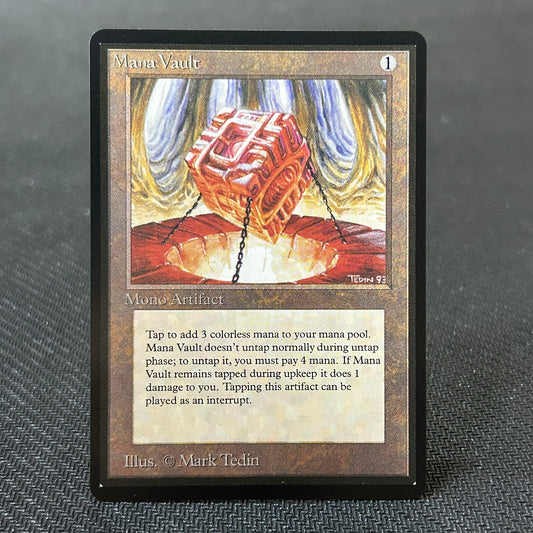 Mana Vault - Limited Edition Beta #260 - No Foil