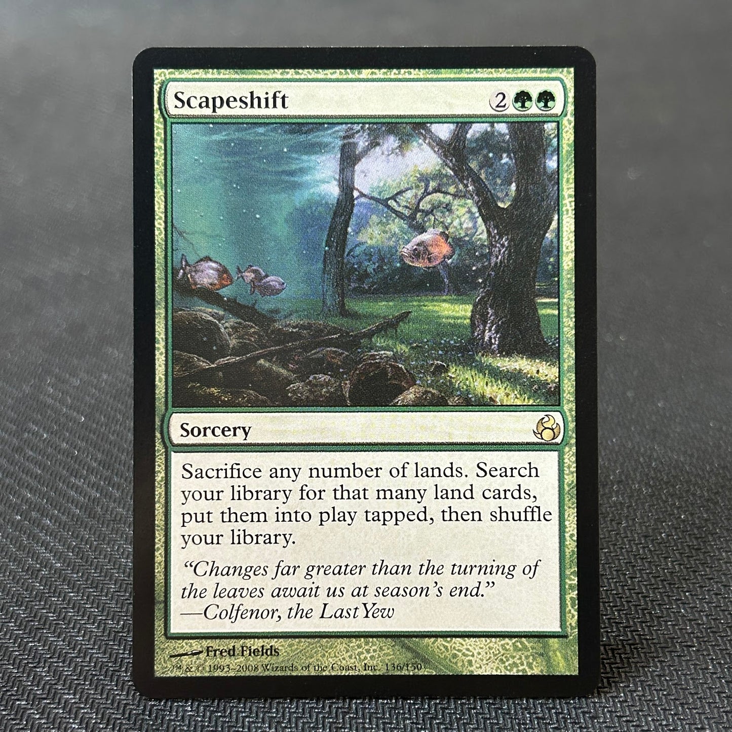 Scapeshift - Morningtide #136 - No Foil