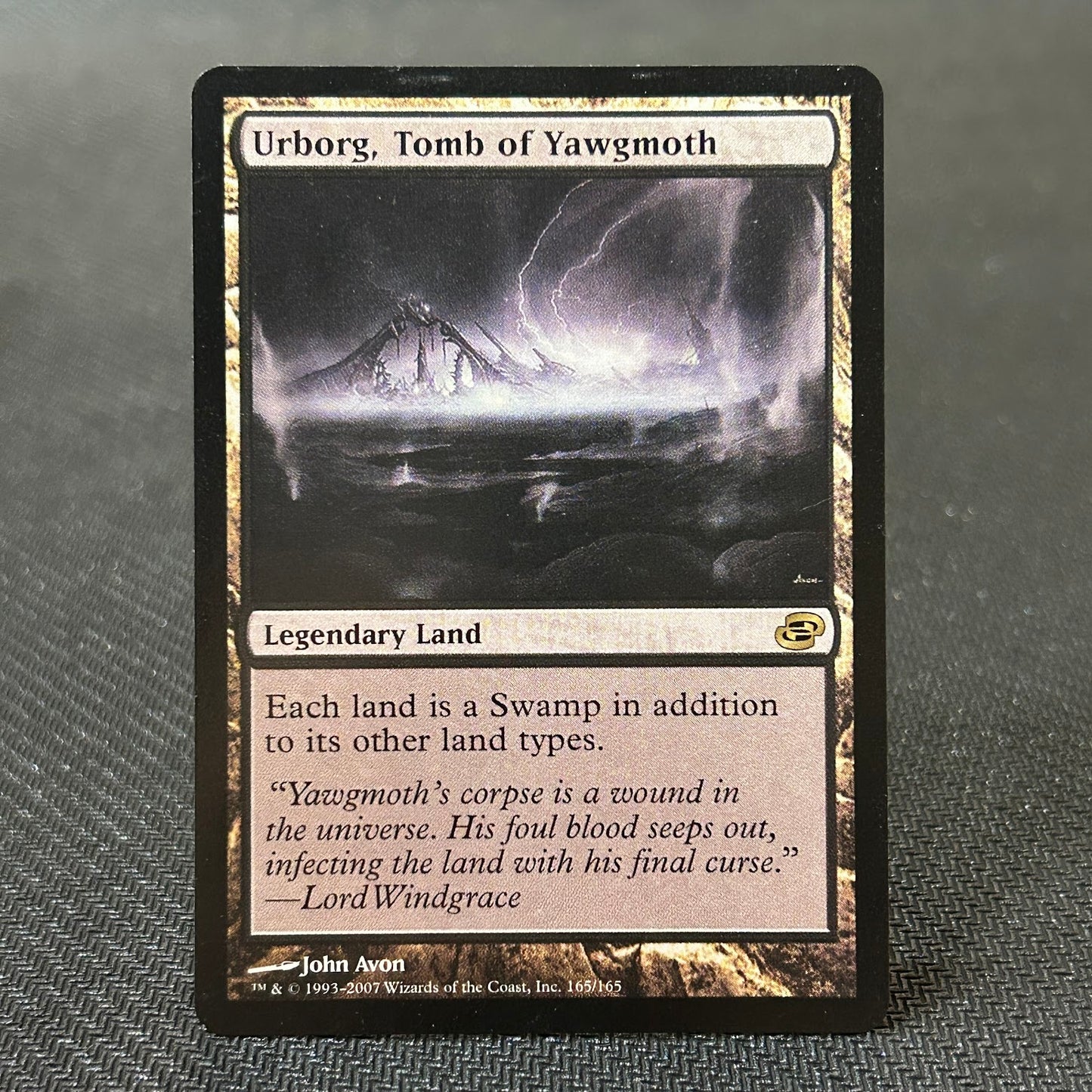 Urborg, Tomb of Yawgmth - Planar Chaos #165 - No Foil