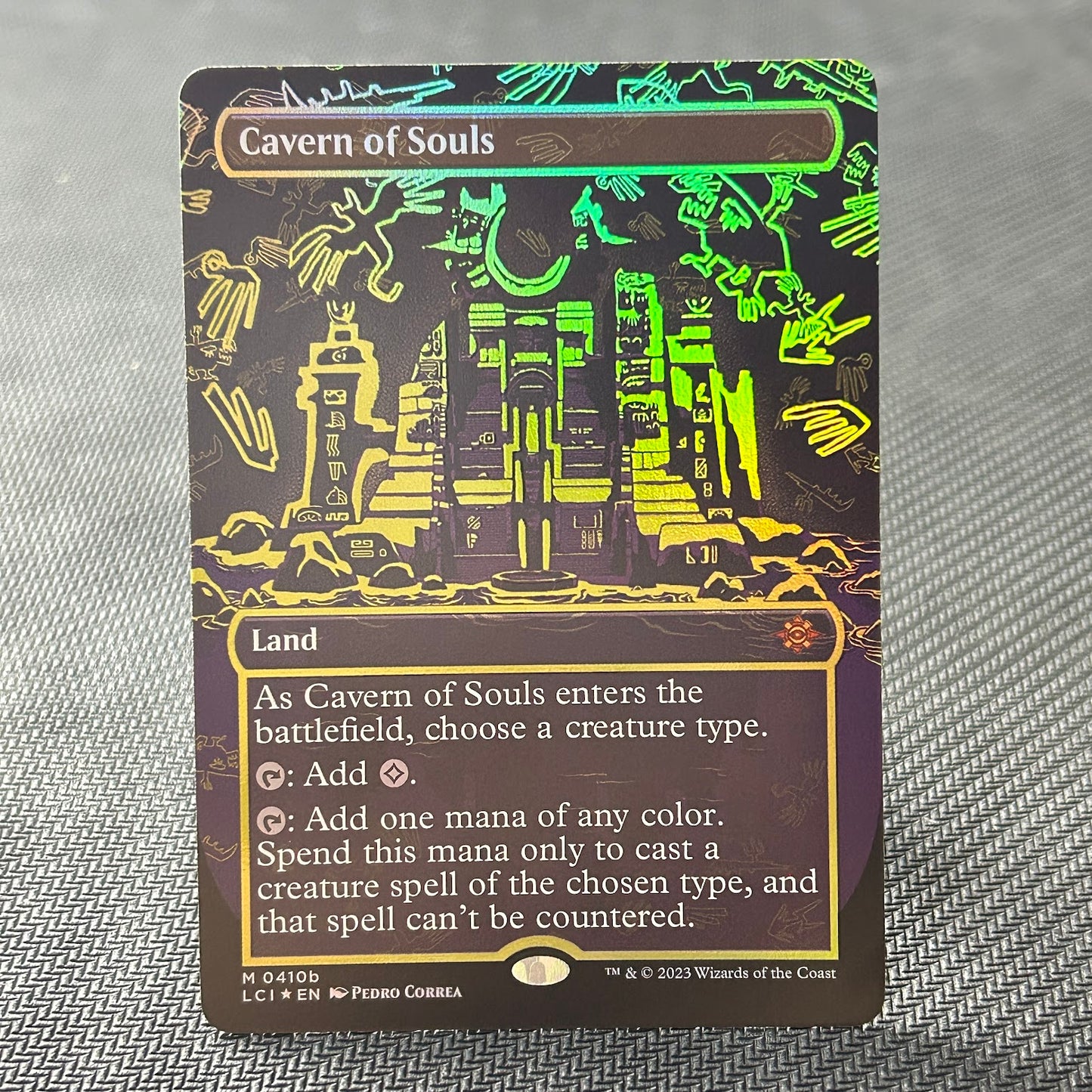 Cavern of Souls - The Lost Caverns of Ixalan #410b - Neonink Foil