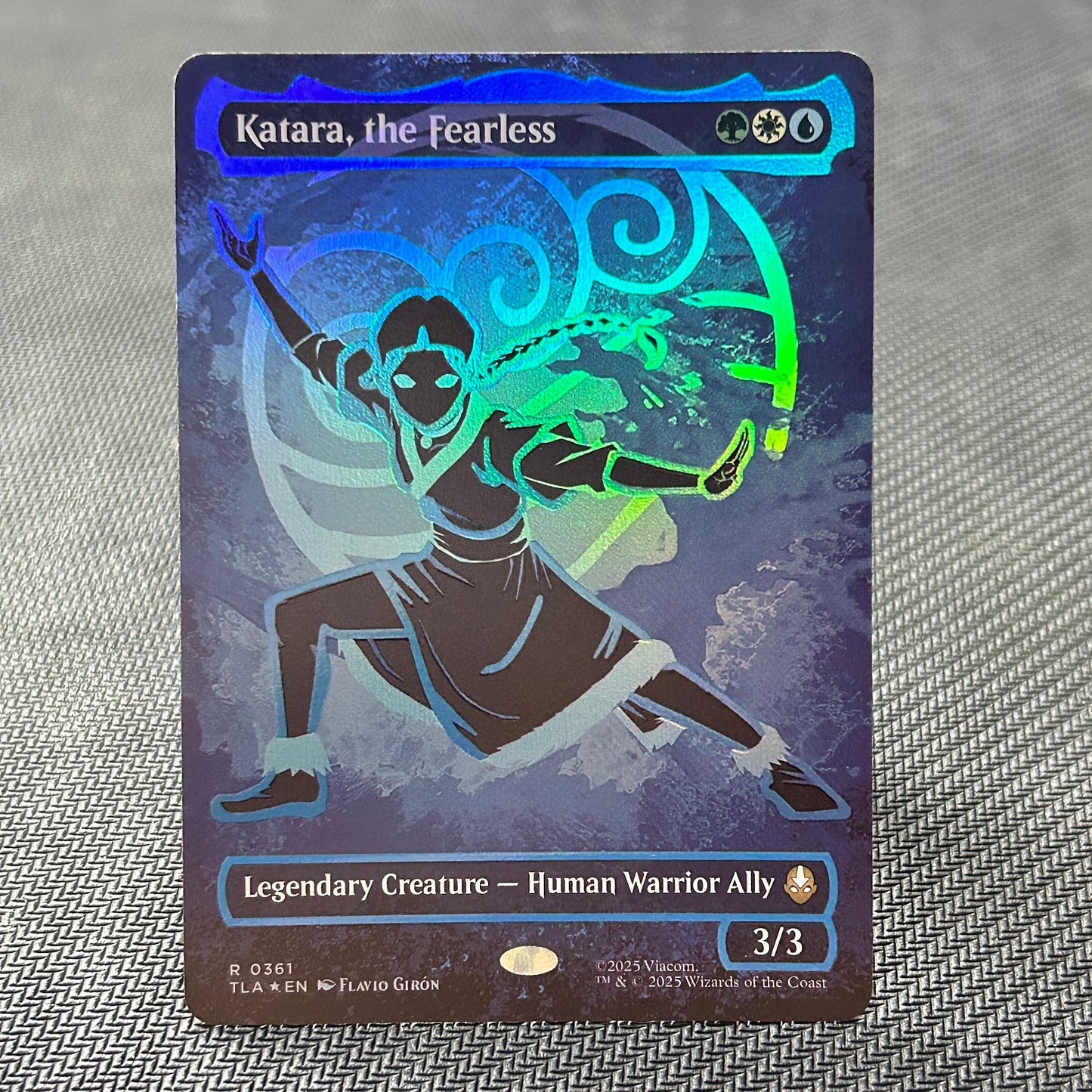 Katara, the Fearless - Avatar: The Last Air Bender #361 - Neonink Foil