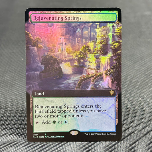 Rejuvenating Springs - Commander Legends #709 - Foil