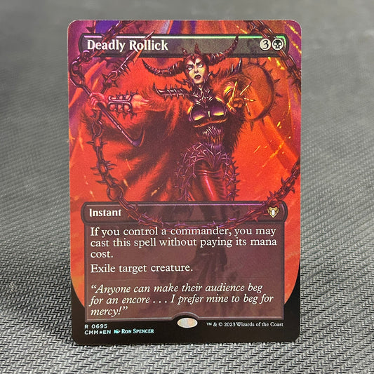 Deadly Rollick - Commander Masters #695 - Foil