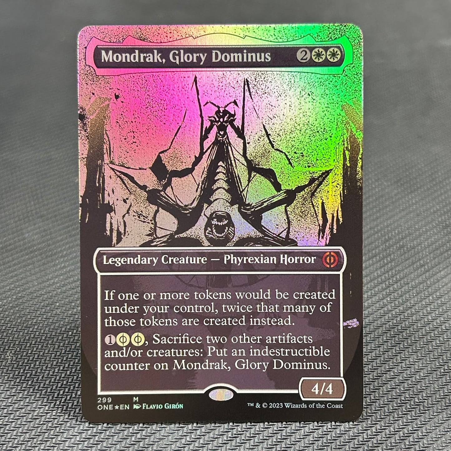 Mondrak, Glory Dominus - Phyrexia: All Will Be One #299 - Foil
