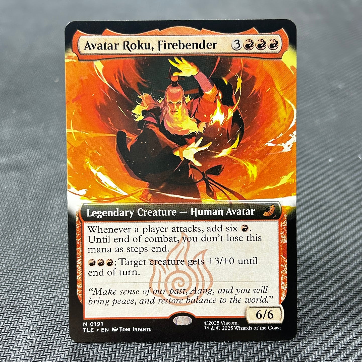 Avatar Roku, Firebender - Avatar: The Last Airbender Eternal #191 - No Foil