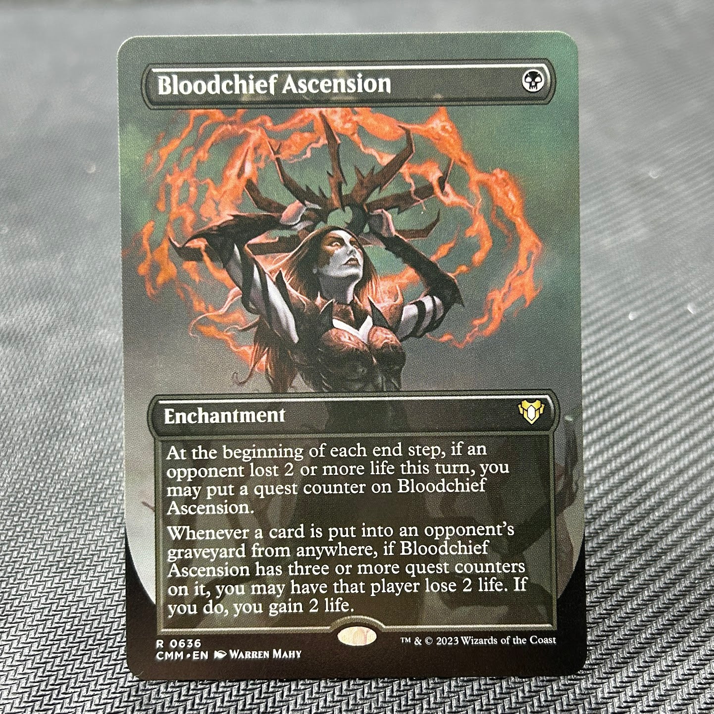 Bloodchief Ascension - Commander Masters #636 - No Foil