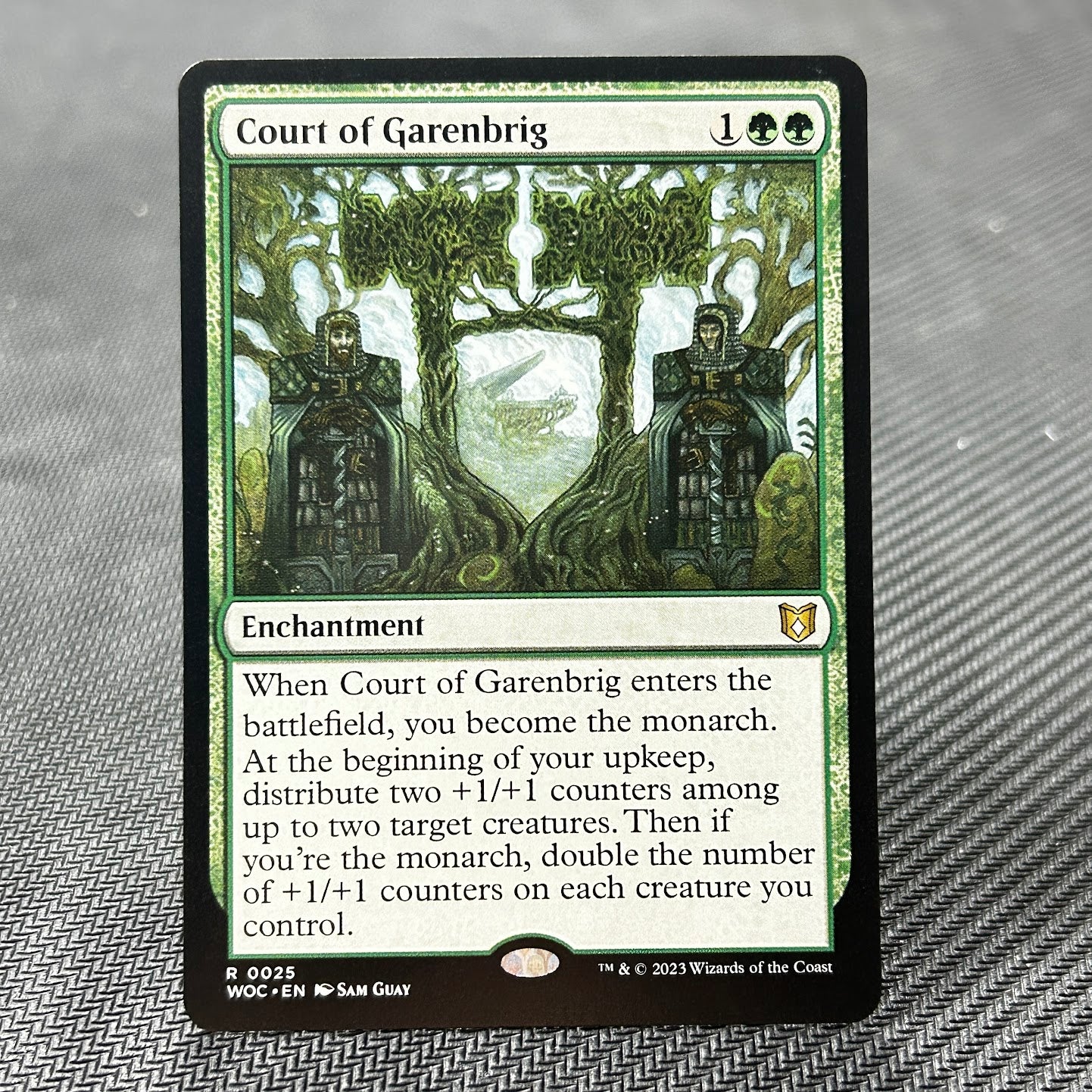 Court of Garenbrig - Wilds of Eldraine Commander #25 - No Foil
