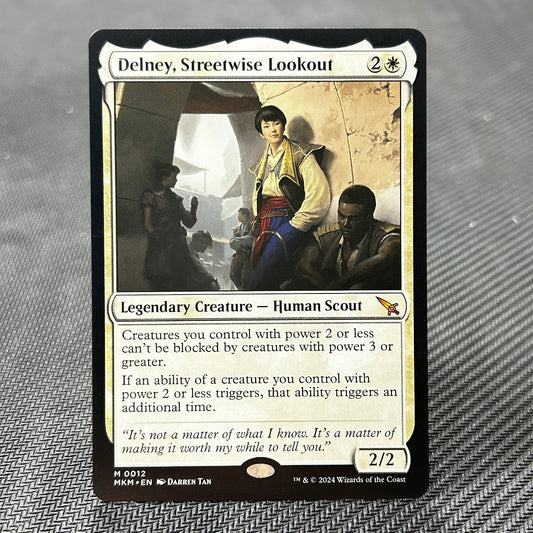 Delney, Streetwise Lookout - Murders at Karlov Manor #12 - No Foil