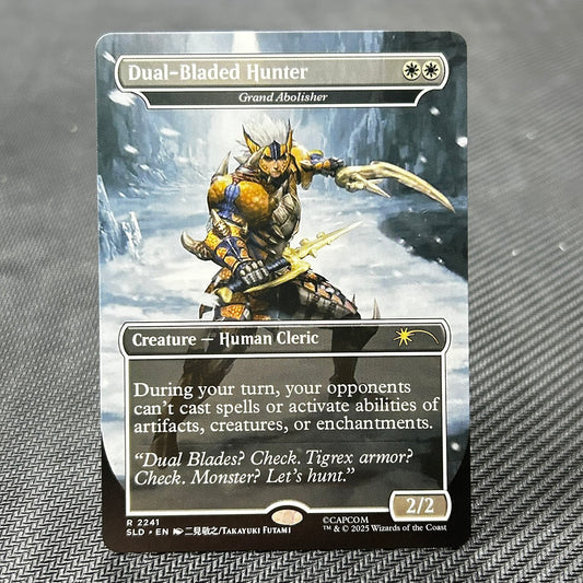 Grand Abolisher (Dual-Bladed Hunter) - Secret Lair #2241 - No Foil