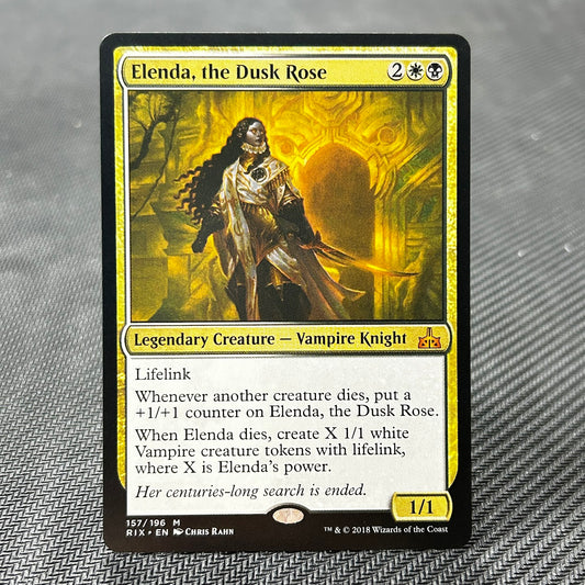 Elenda, the Dusk Rose - Rivals of Ixalan #157 - No Foil