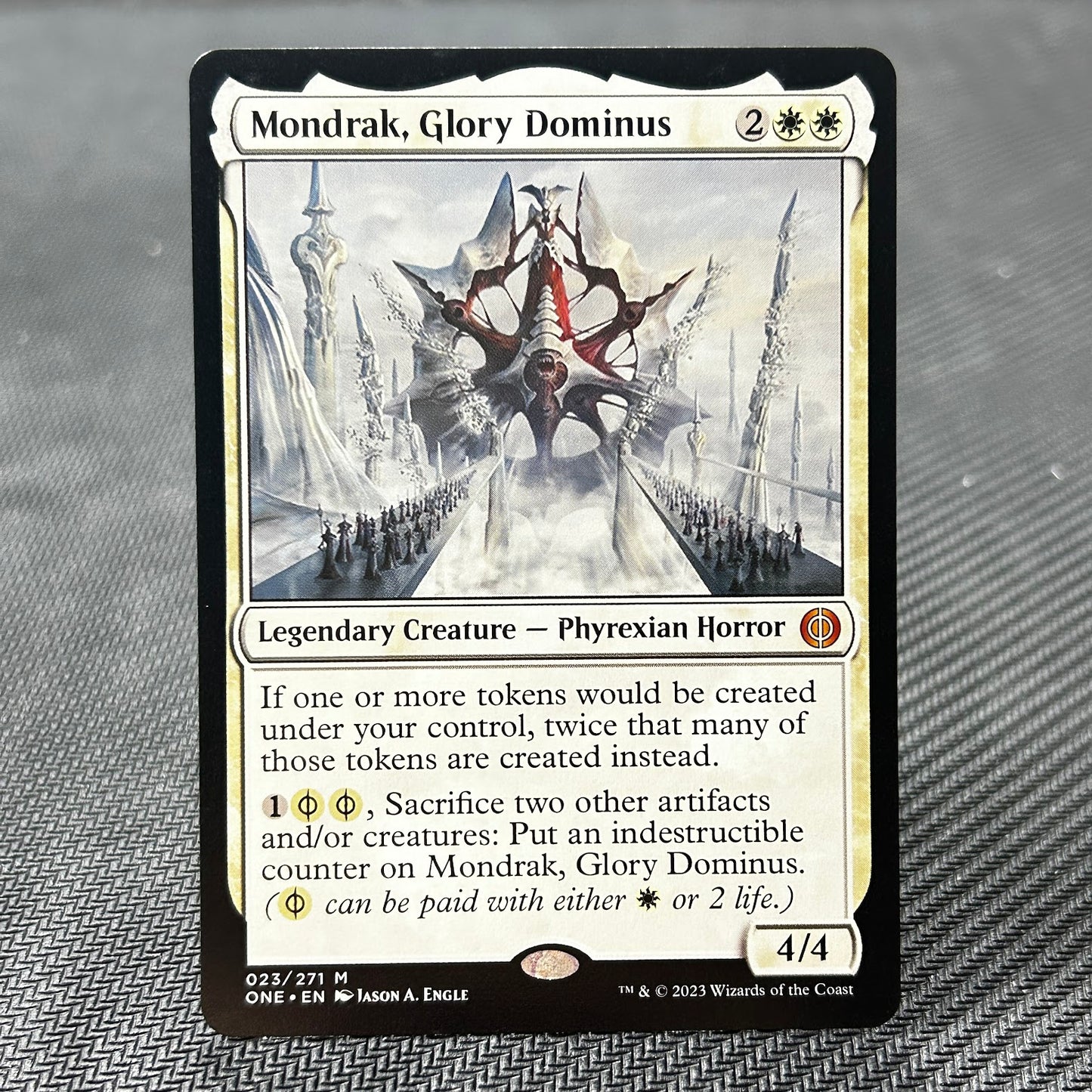 Mondrak, Glory Dominus - Phyrexia: All Will Be One #23 - No Foil