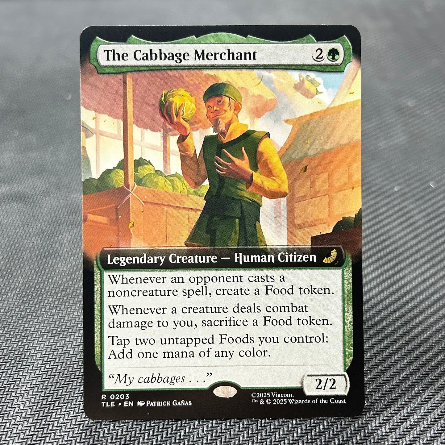 The Cabbage Merchant - Avatar: The Last Airbender Eternal #203 - No Foil