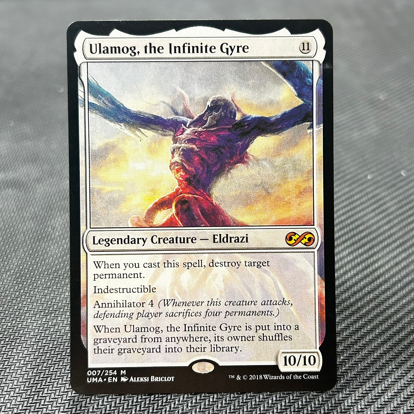 Ulamog, the Infinite Gyre - Ultimate Masters #7 - No Foil