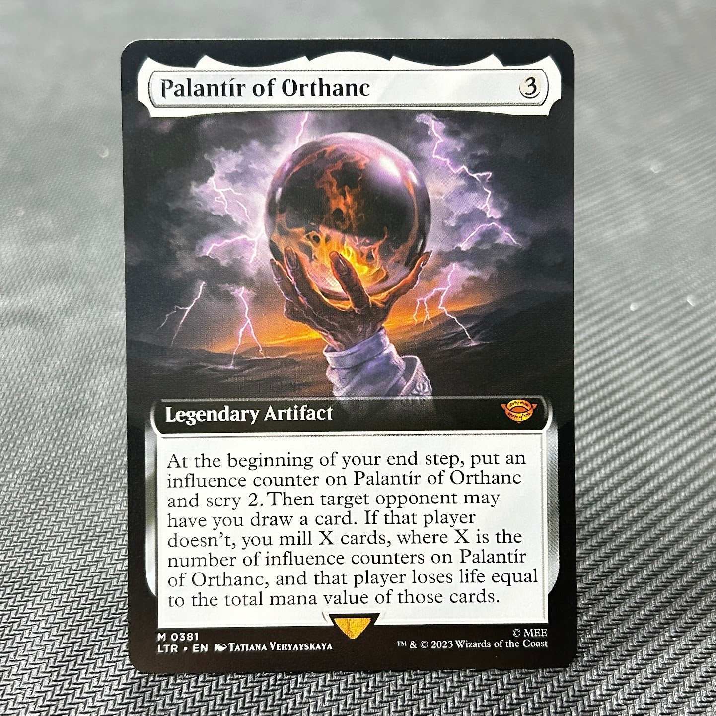 Palantír of Orthanc - The Lord of the Rings #381 - No Foil