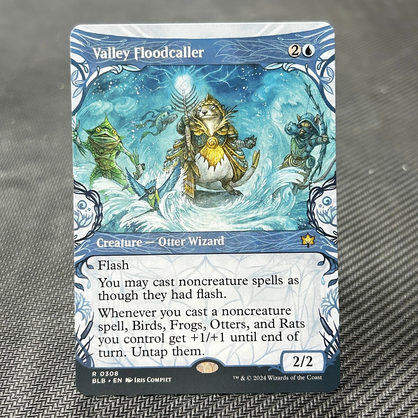 Valley Floodcaller - Bloomburrow #308 - No Foil