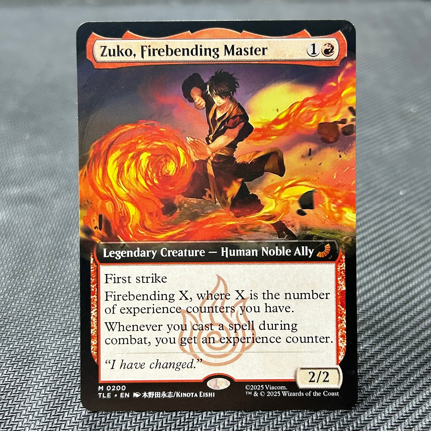Zuko, Firebending Master - Avatar: The Last Airbender Eternal #200 - No Foil