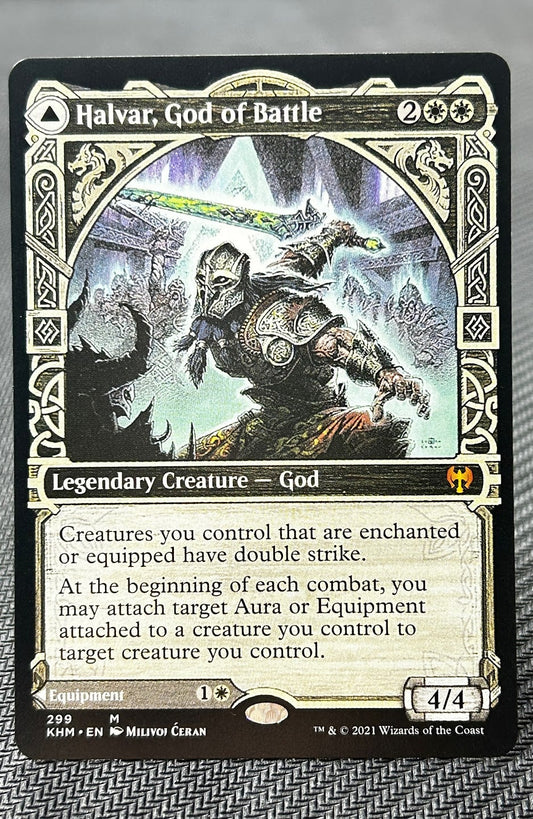 Halvar, God of Battle - Kaldheim #299 - No Foil