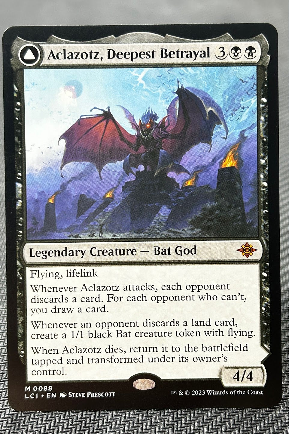 Aclazotz, Deepest Betrayal - The Lost Caverns of Ixalan #88 - No Foil