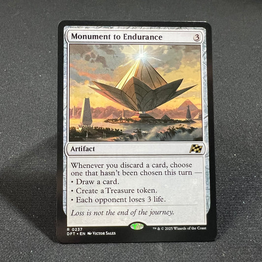 Monument to Endurance - Aetherdrift #237 - No Foil