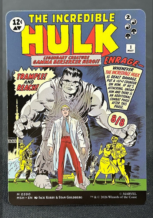 Bruce Banner/The Incredible Hulk - Marvel Super Heroes #390 - No Foil
