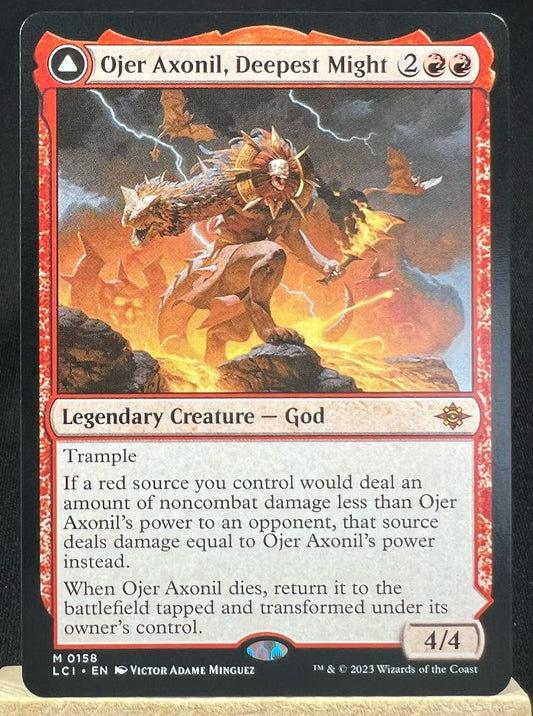Ojer Axonil, Deepest Might - The Lost Caverns of Ixalan #158 - No Foil