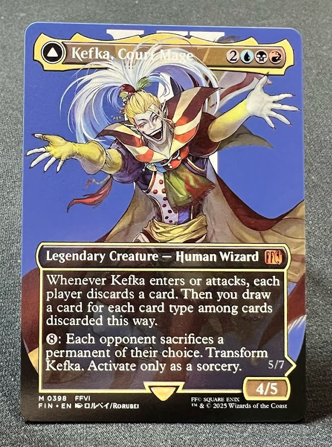 Kefka, Court Mage // Kefka, Ruler of Ruin - Final Fantasy #398 - No Foil