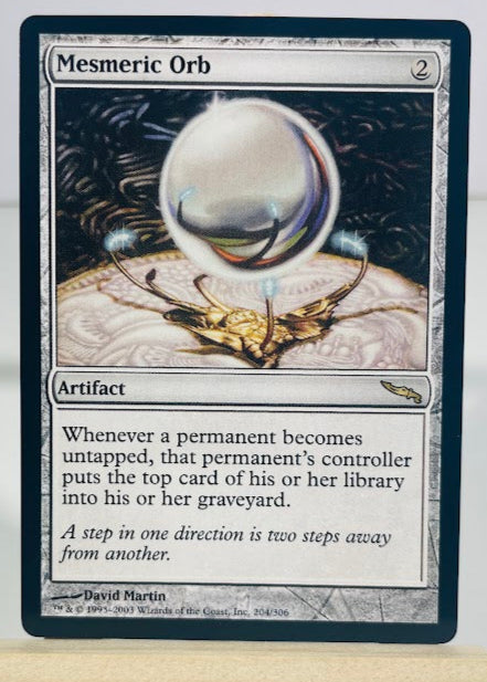 Mesmeric Orb - Mirrodin #204 - No Foil
