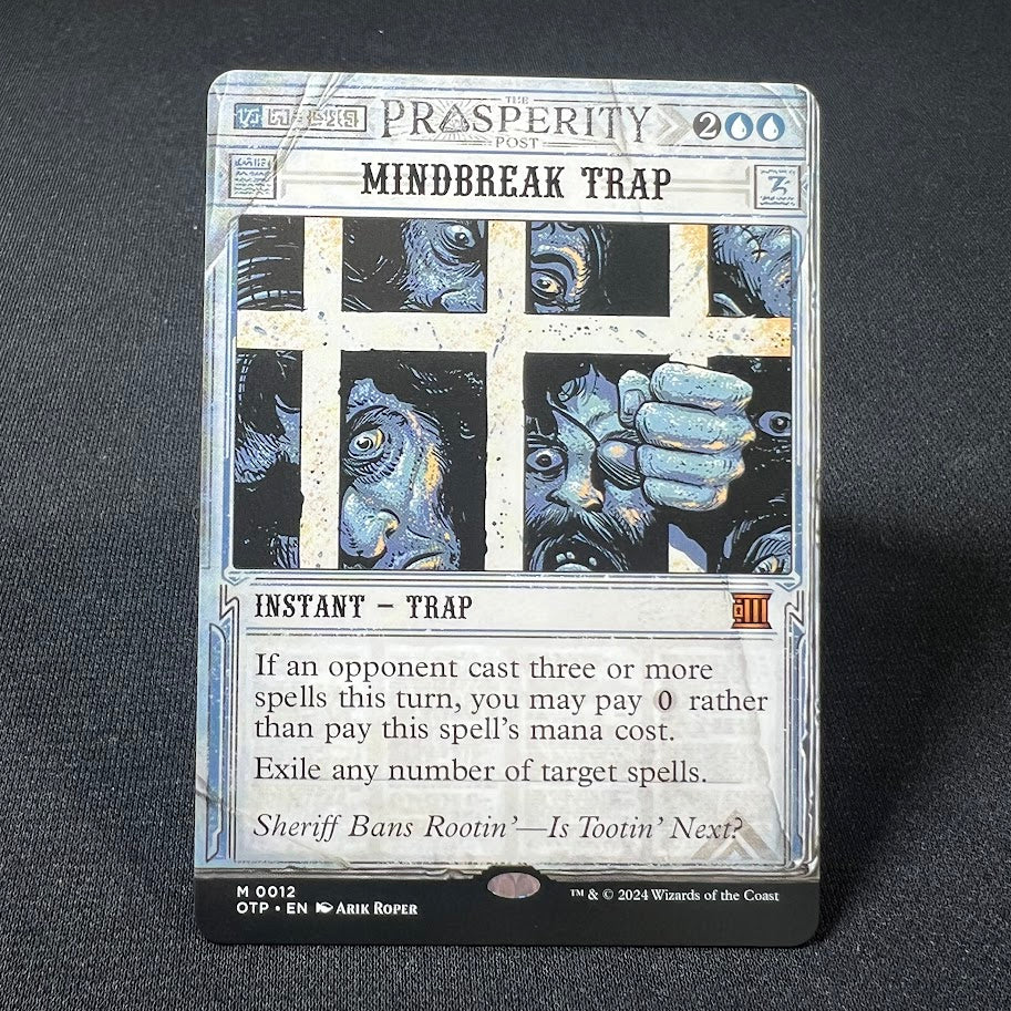 Mindbreak Trap - Outlaws of Thunder Junction #12 - No Foil