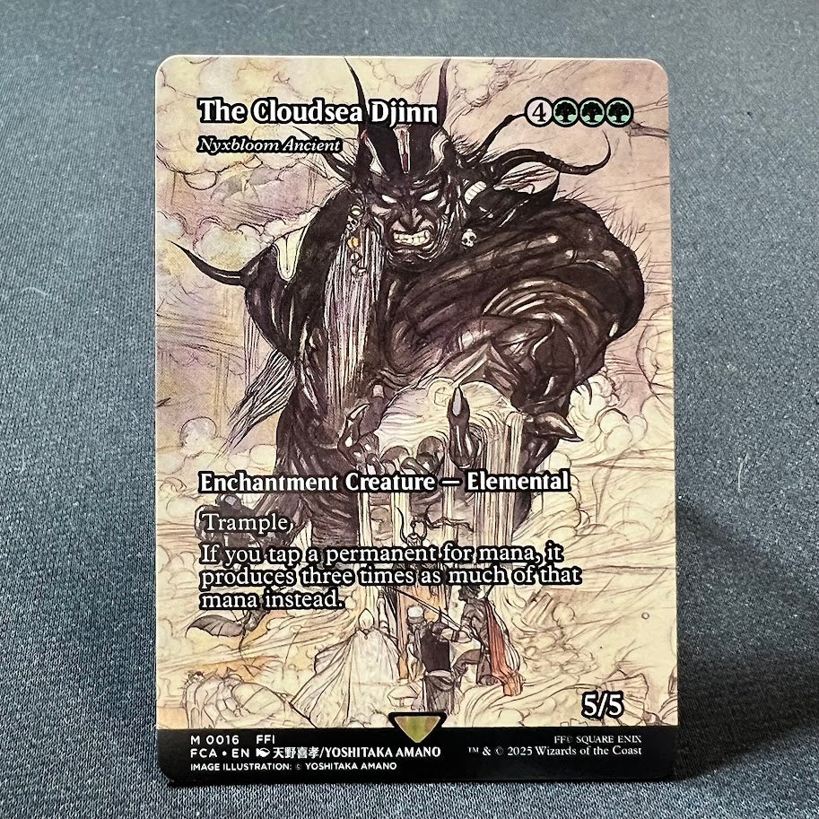 Nyxbloom Ancient (The Cloudsea Djinn) - Final Fantasy: Through the Ages #16 - No Foil