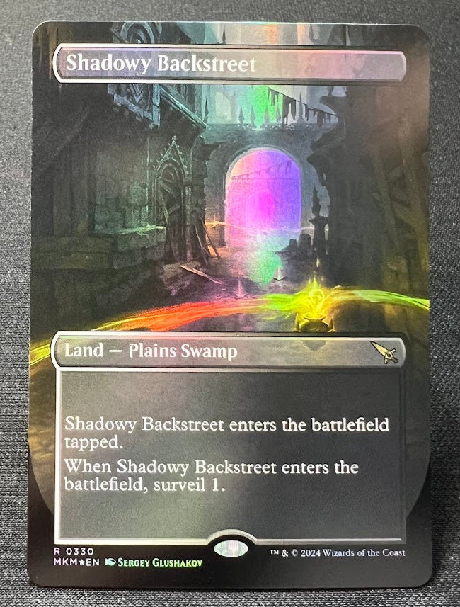 Shadowy Backstreet - Murders at Karlov Manor #330 - Foil