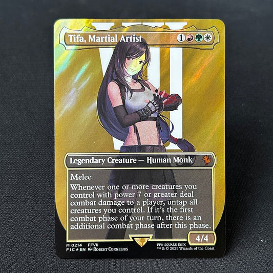 Tifa, Martial Artist - Final Fantasy Commander #214 - Surge Foil