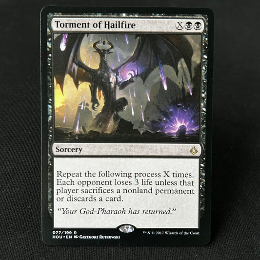 Torment of Haillfire - Hour of Devastation #77 - No Foil
