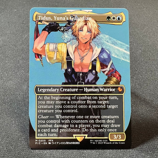 Tidus, Yuna's Guardian - Final Fantasy Commander #205 - No Foil