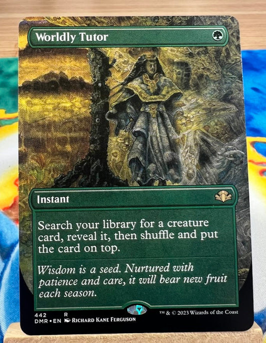 Worldly Tutor - Dominaria Remastered #442 - No Foil