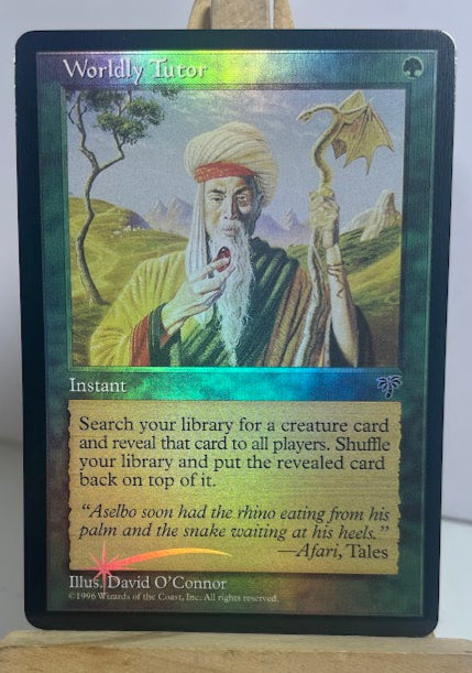 Worldly Tutor - Mirage #255 - Foil