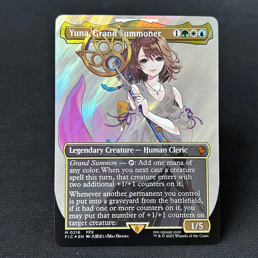 Yuna, Grand Summoner - Final Fantasy Commander #216 - Surge Foil