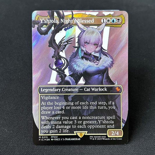 Y'shtola, Night's Blessed - Final Fantasy Commander #215 - Surge Foil