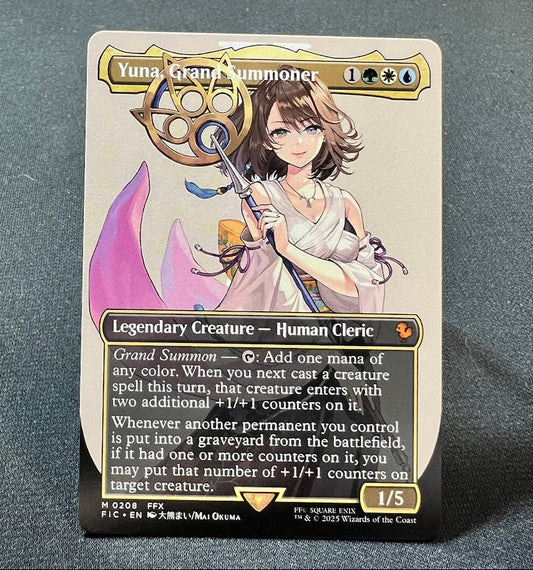 Yuna, Grand Summoner - Final Fantasy Commander #208 - No Foil