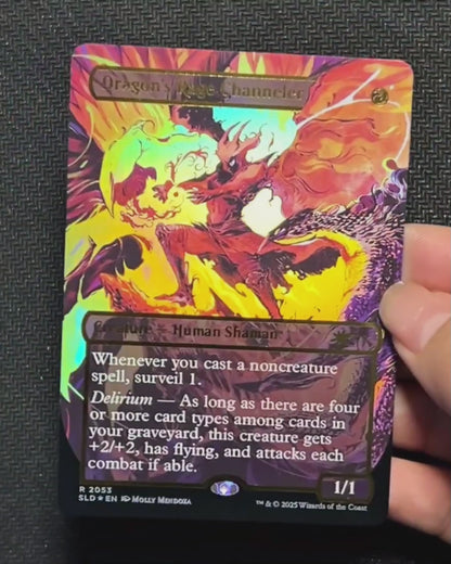Dragon's Rage Channeler - Secret Lair #2053 - Raised Foil