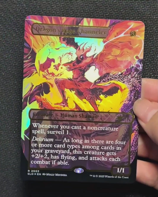 Dragon's Rage Channeler - Secret Lair #2053 - Raised Foil