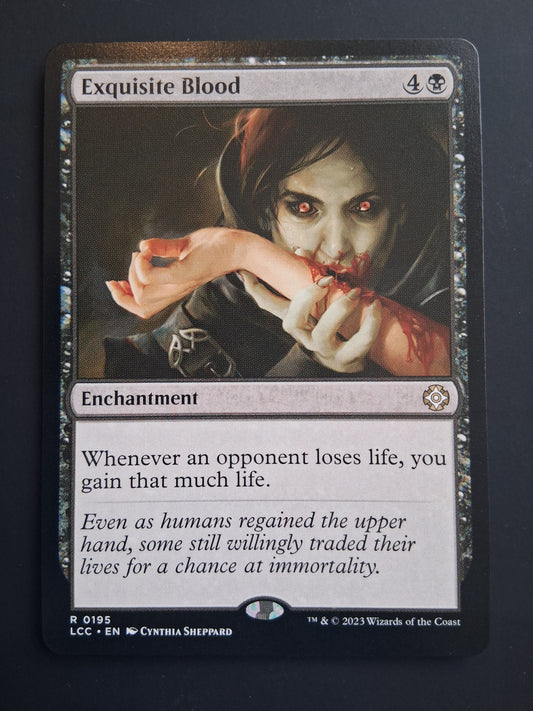 Exquisite Blood - Lost Caverns of Ixalan Commander #195 - No Foil