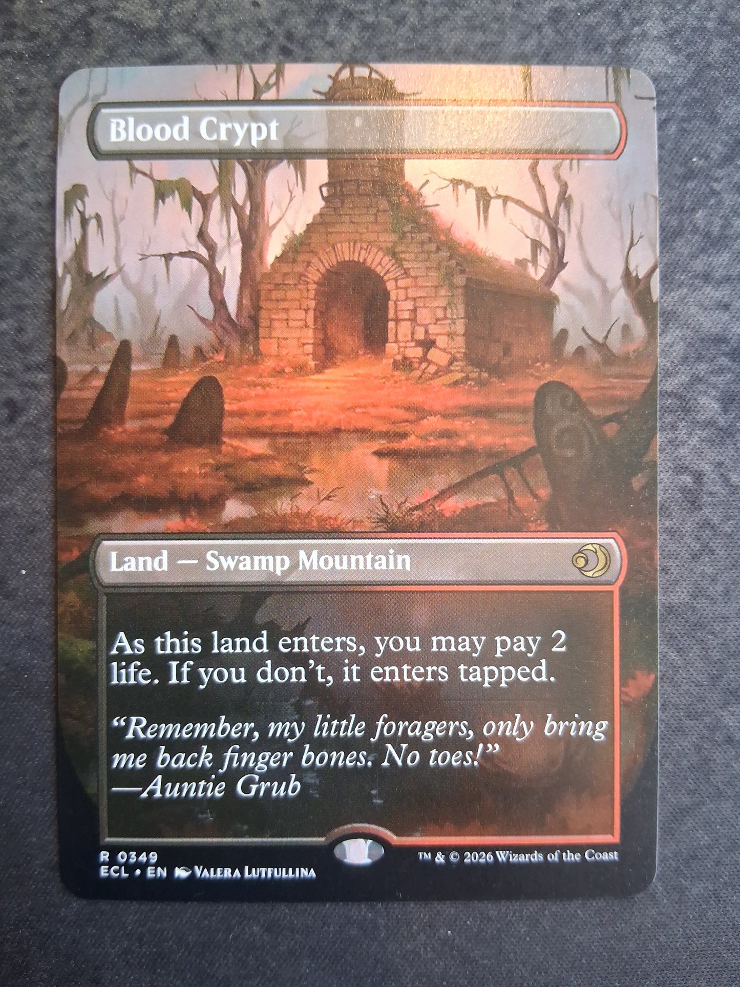 Blood Crypt - Lorwyn Eclipsed #349 - No Foil