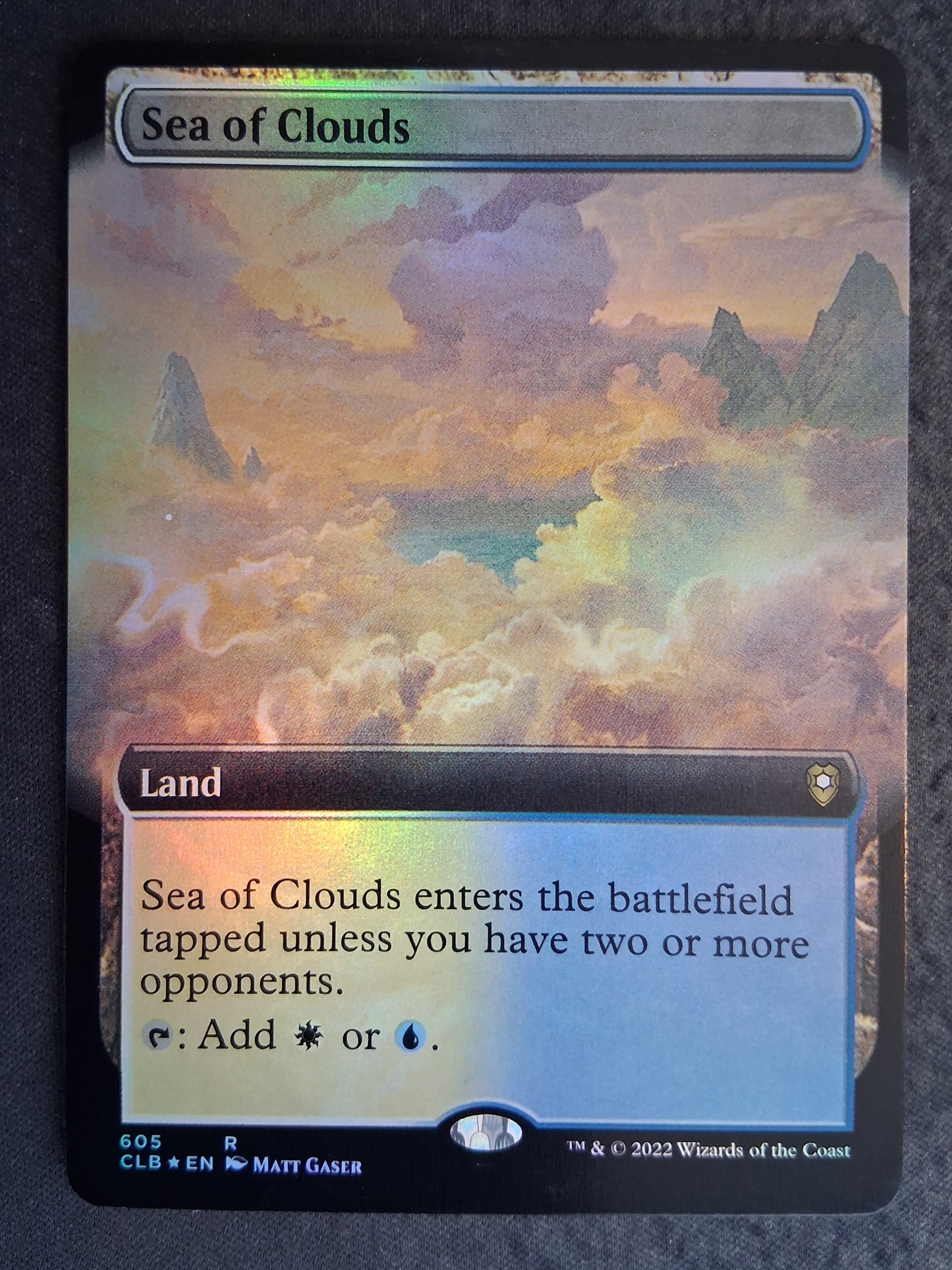Sea of Clouds - Commander Legends: Battle for Baldur's Gate #605 - Foil