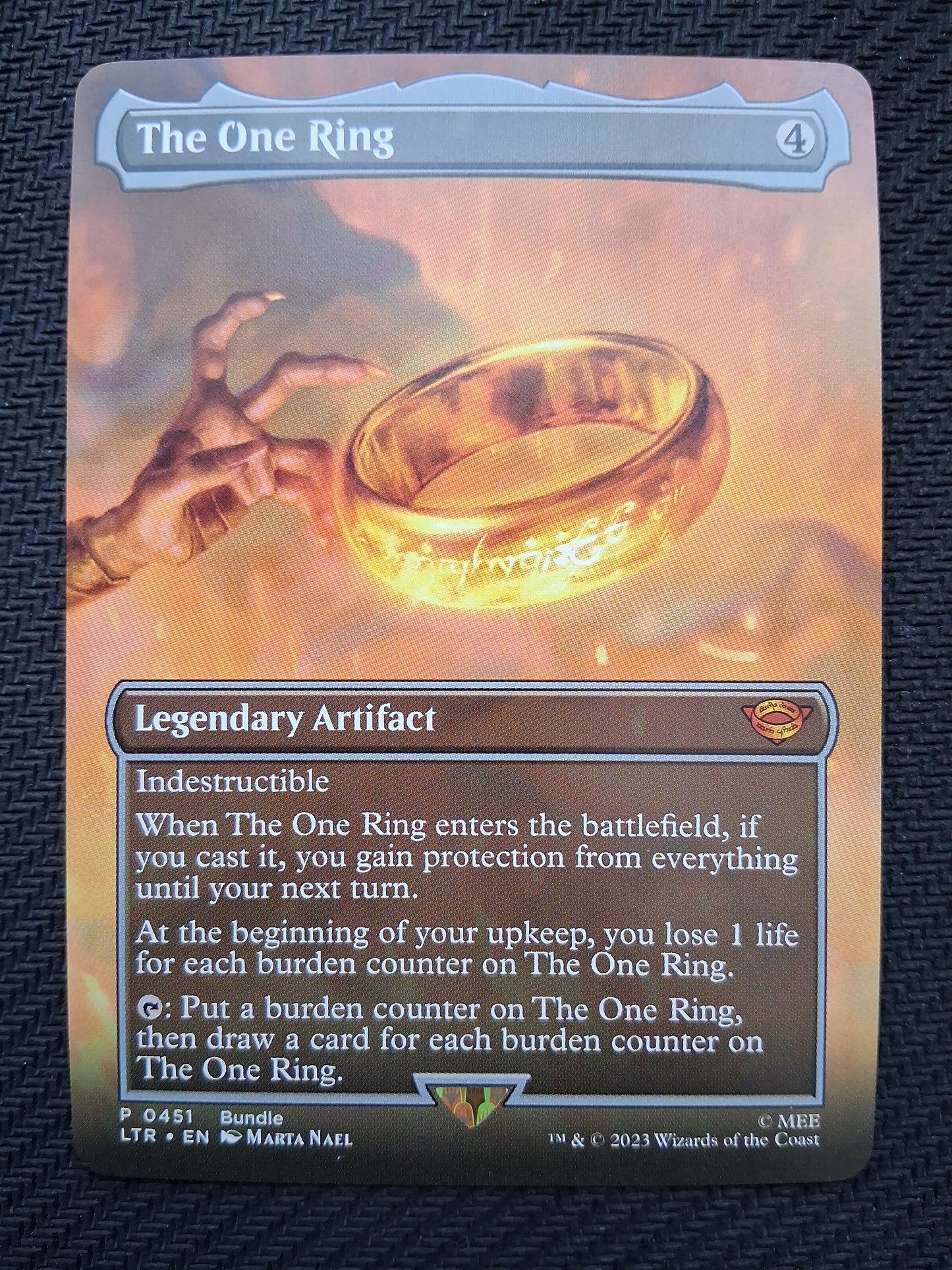 The One Ring - The Lord of the Rings #451 - No Foil