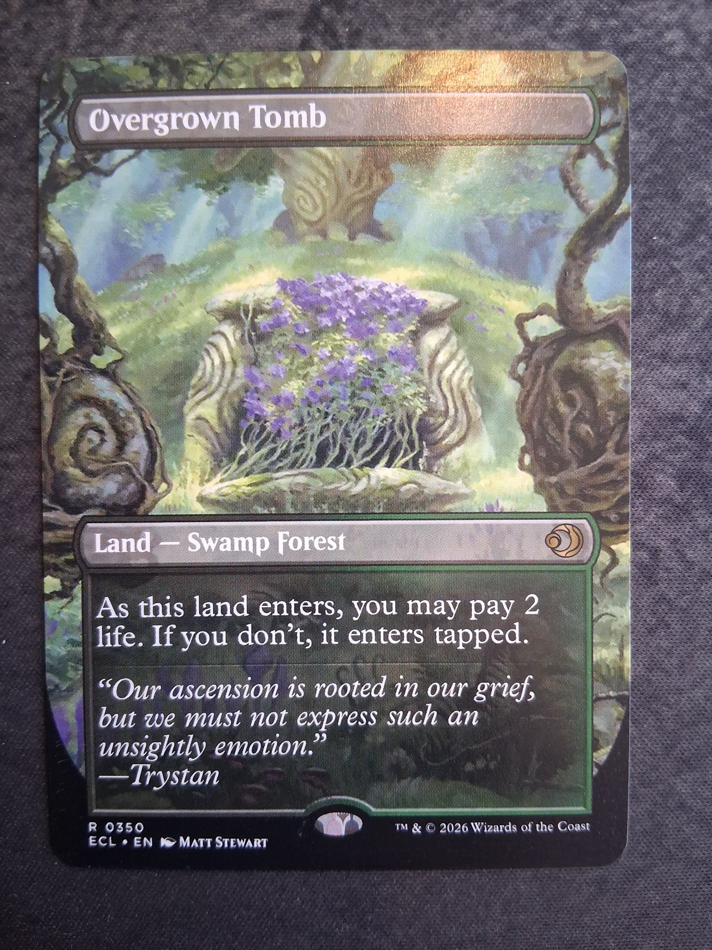 Overgrown Tomb - Lorwyn Eclipsed #350 - No Foil